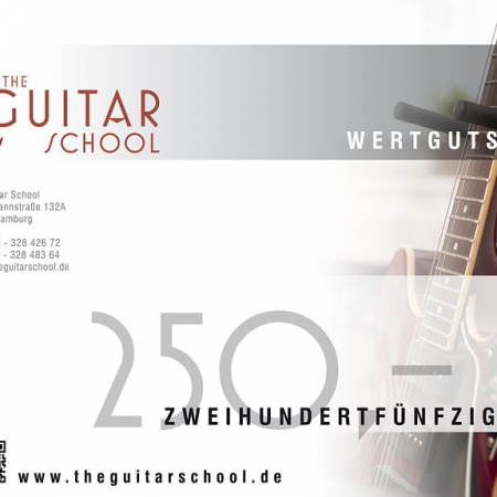 Wertgutschein 250 The Guitar School
