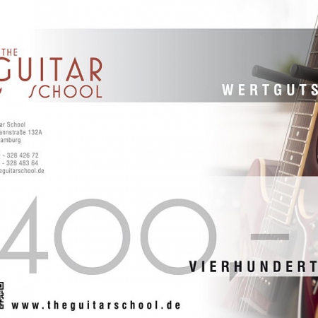 Wertgutschein 400 The Guitar School