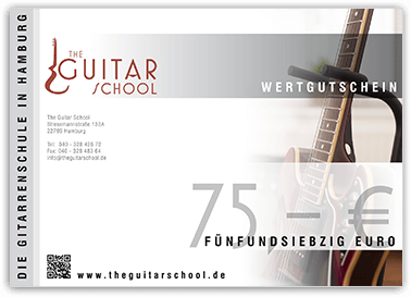Gutschein - The Guitar School