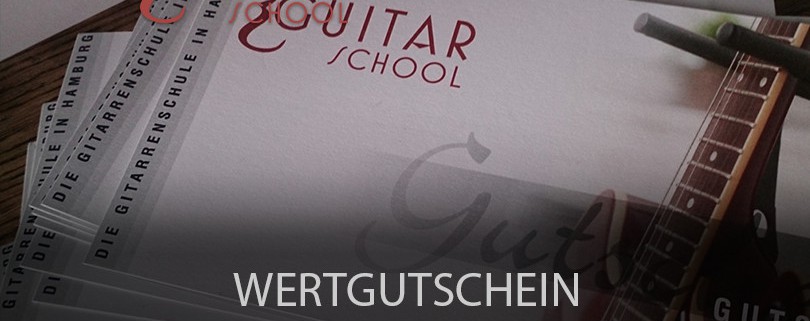 Wertgutscheine - The Guitar School